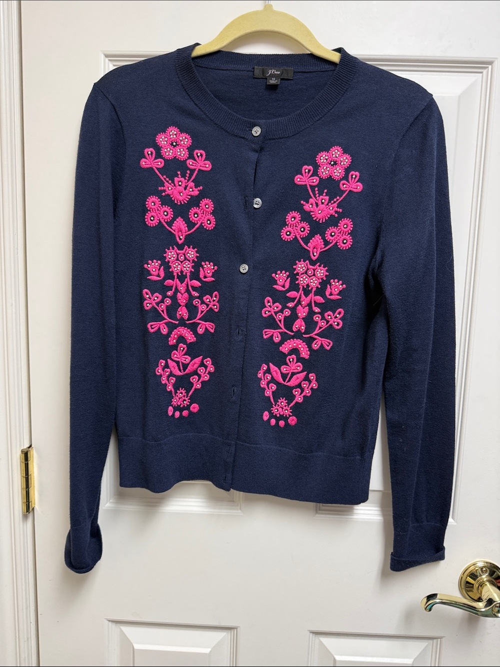 J. Crew Cotton/Wool blend Cardigan